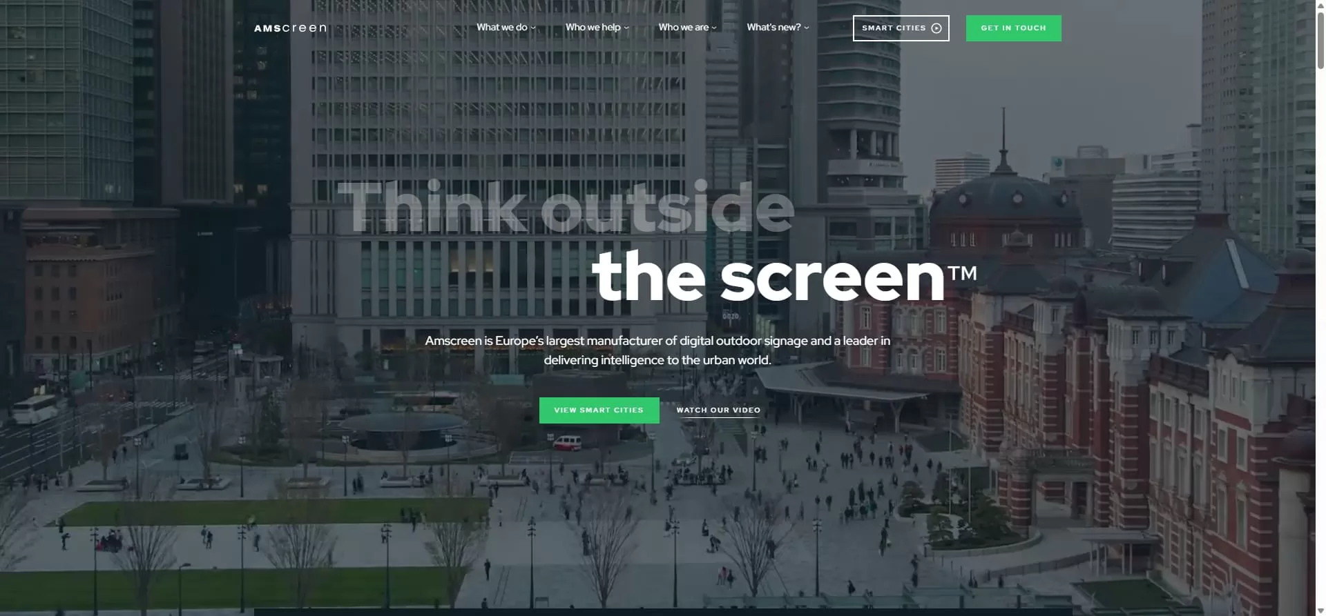 Amscreen Digital Signage Kiosks UK