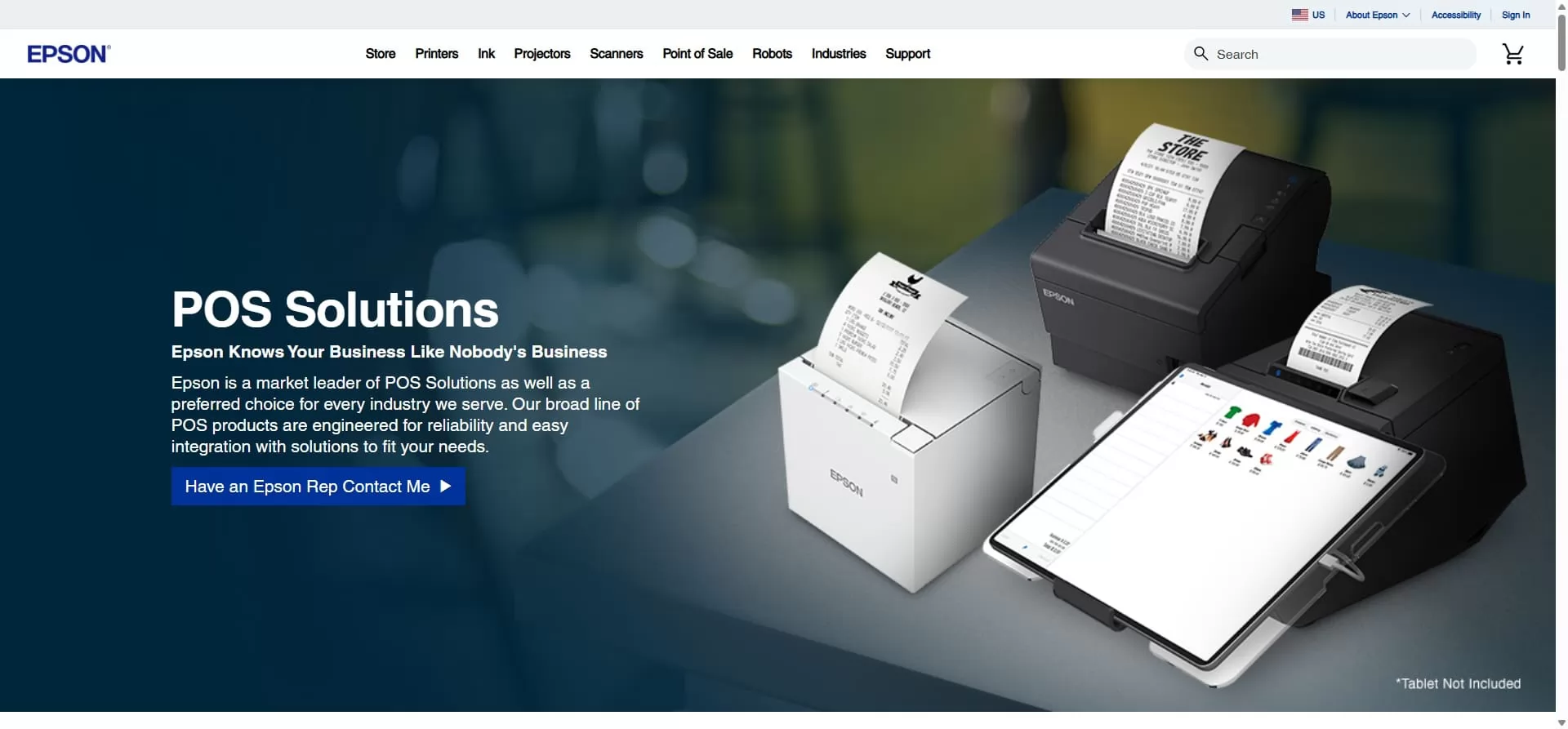 Epson America POS Printing and Hardware USA