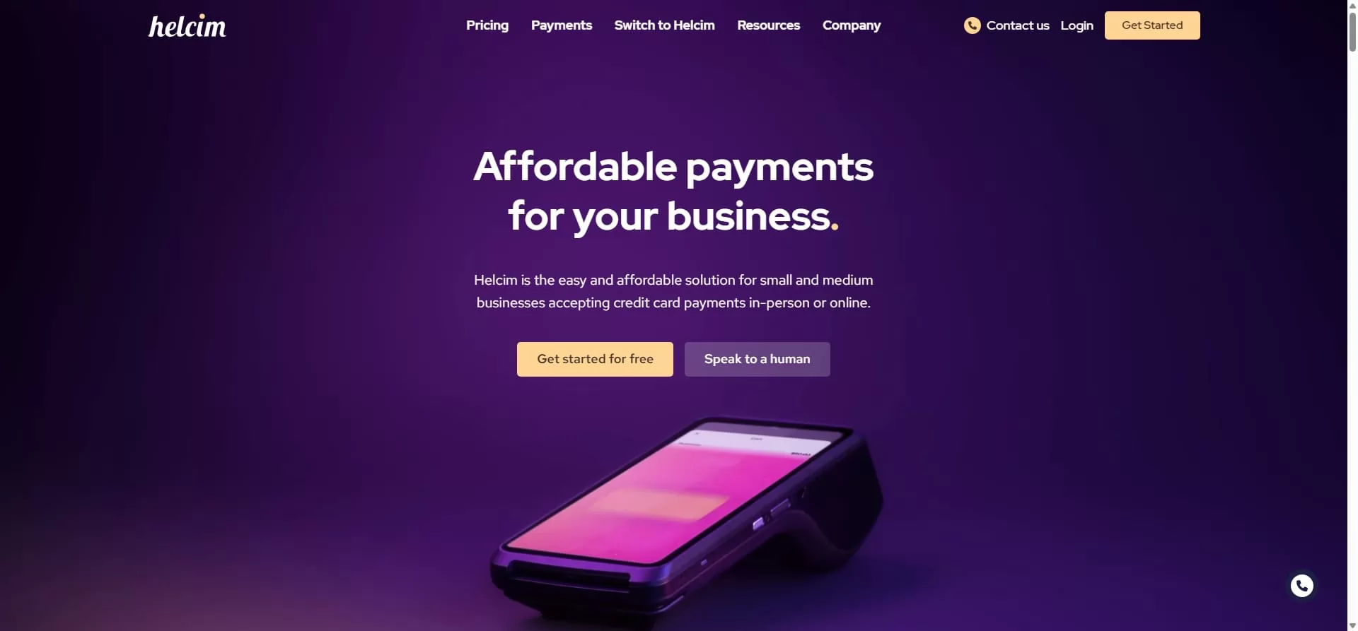 Helcim Smart POS Hardware for Canadian Small Businesses