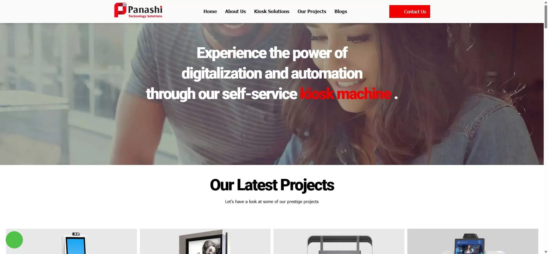 Panashi Self Service Kiosk Solutions in UAE