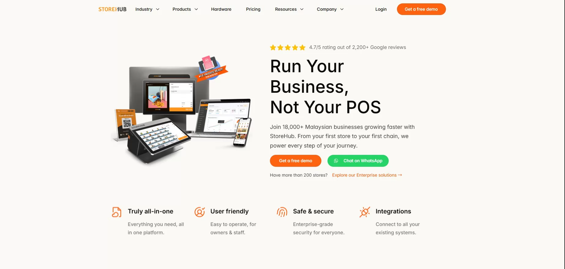 StoreHub All-in-One POS Cash Register for Malaysian Retailers