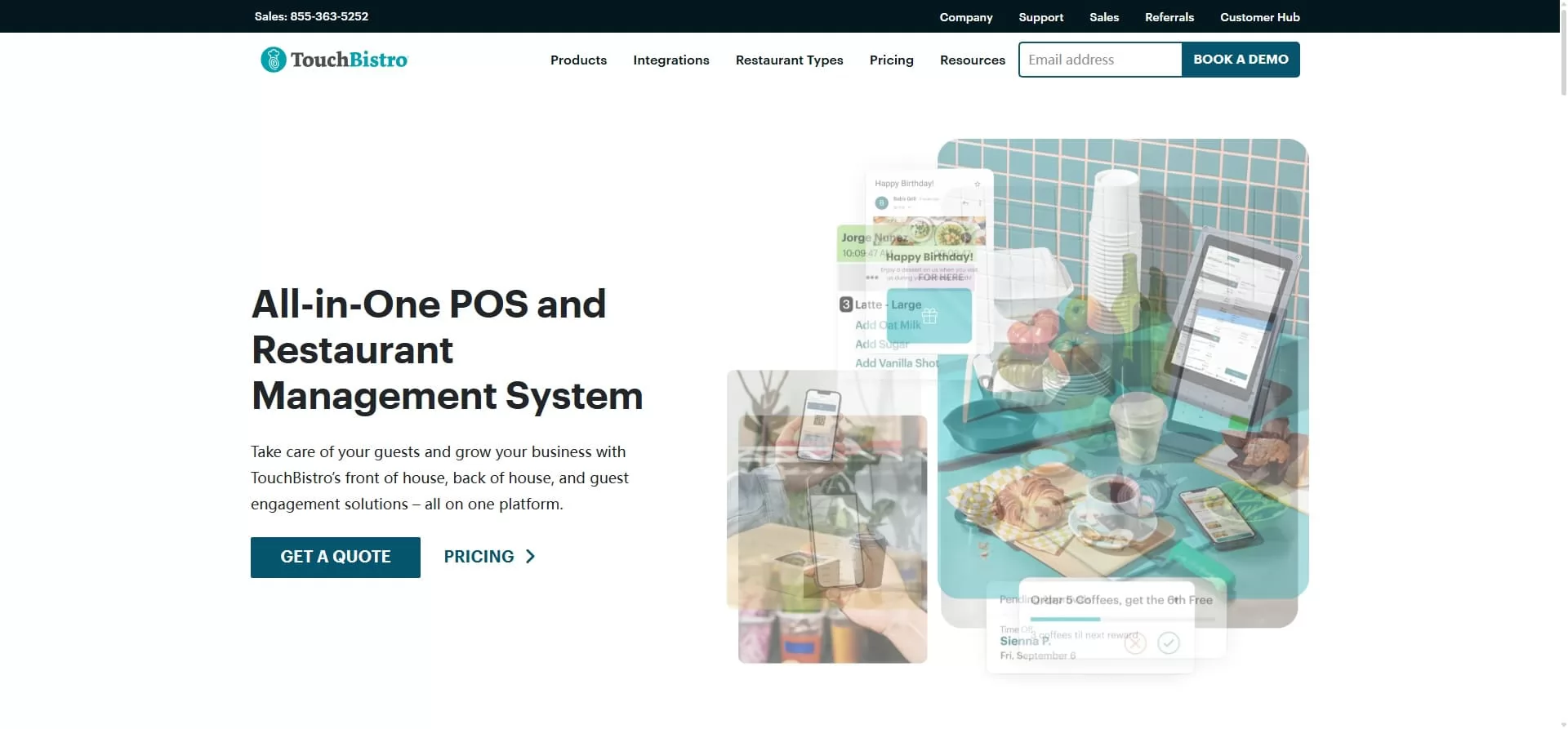 TouchBistro Restaurant POS Hardware for Canadian Hospitality